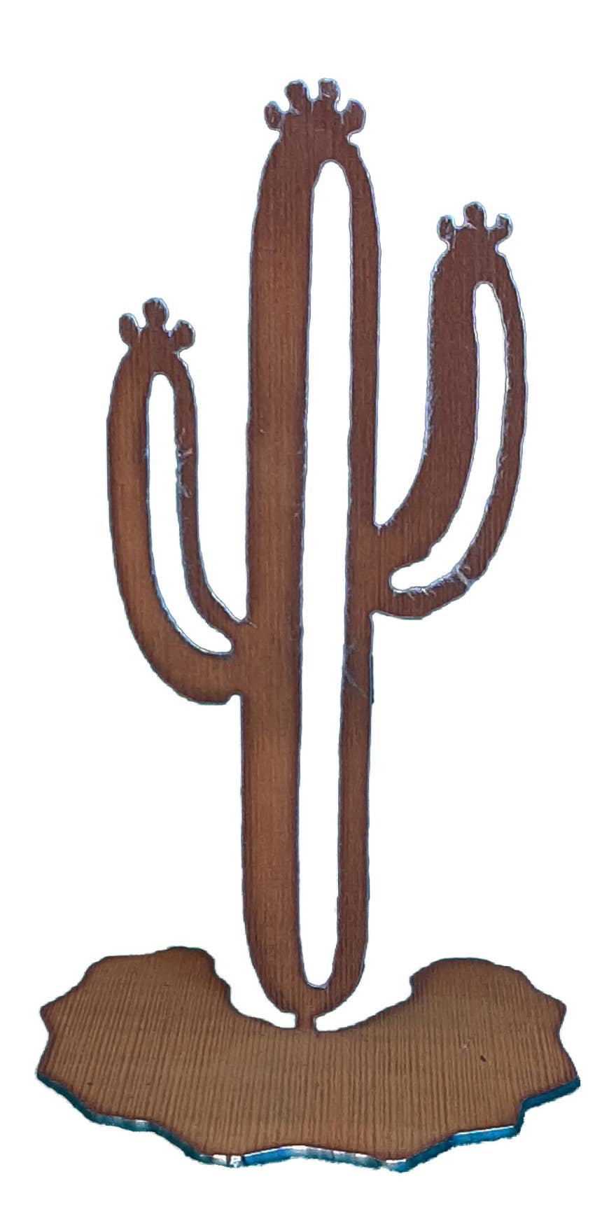 Cactus Figurine Table Top Sculpture