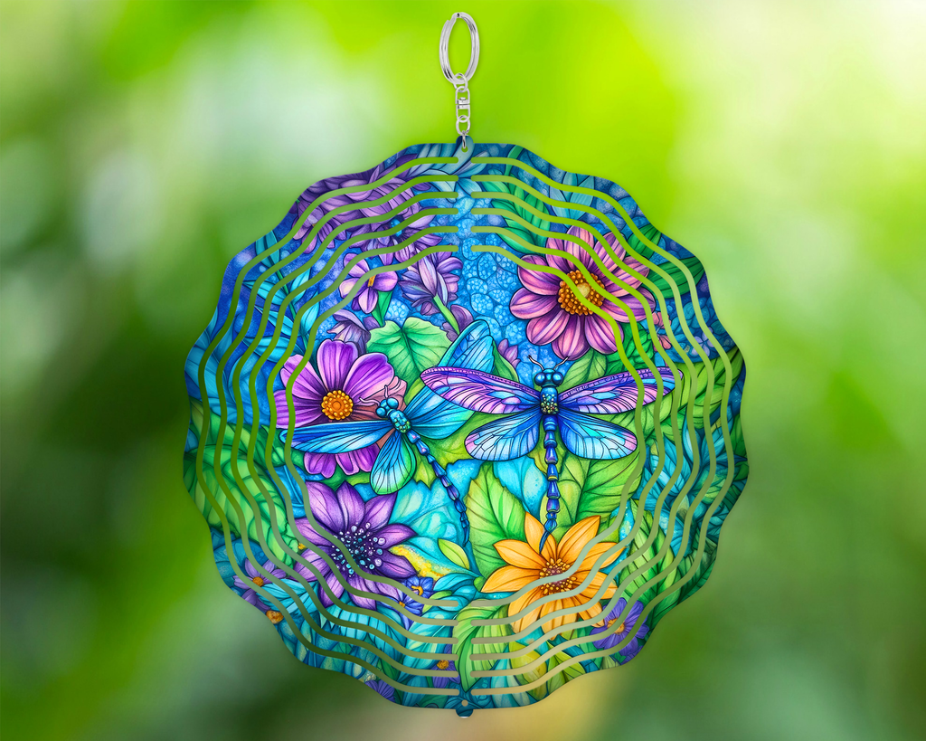 Dragonfly Wind Spinner