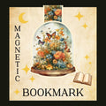 Flowers & Butterflies Magnetic Bookmark