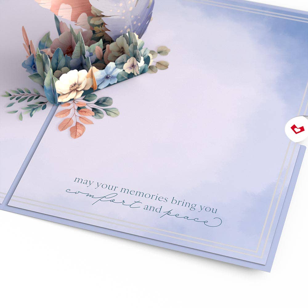 Nothing Loved Is Ever Lost Lovepop Sympathy Card