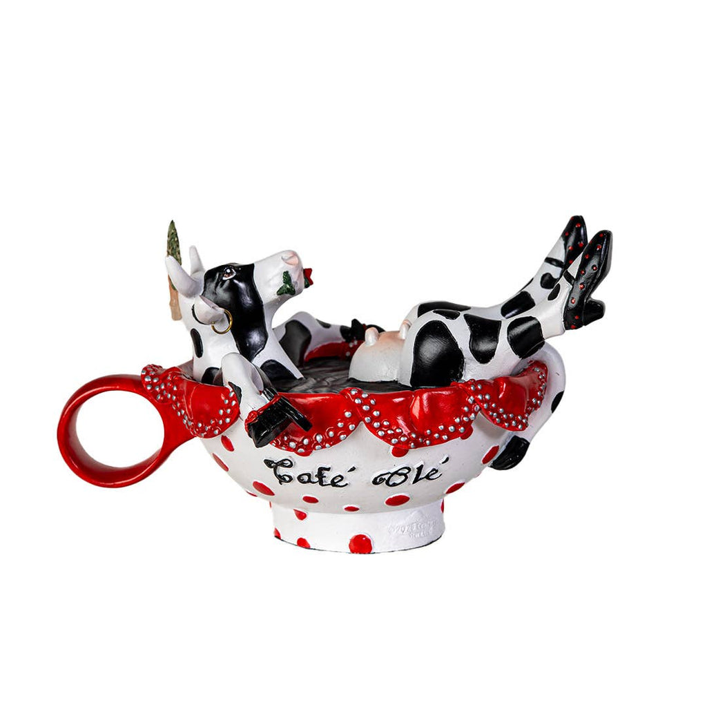 Cafe Ole Cowparade Figurine