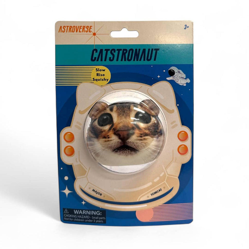 Astroverse Catstronaut Slow-Rise Squishy Ball