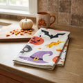 Halloween Icons Tea Towel