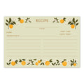Orange Orchard Recipe Cards - Set of 50