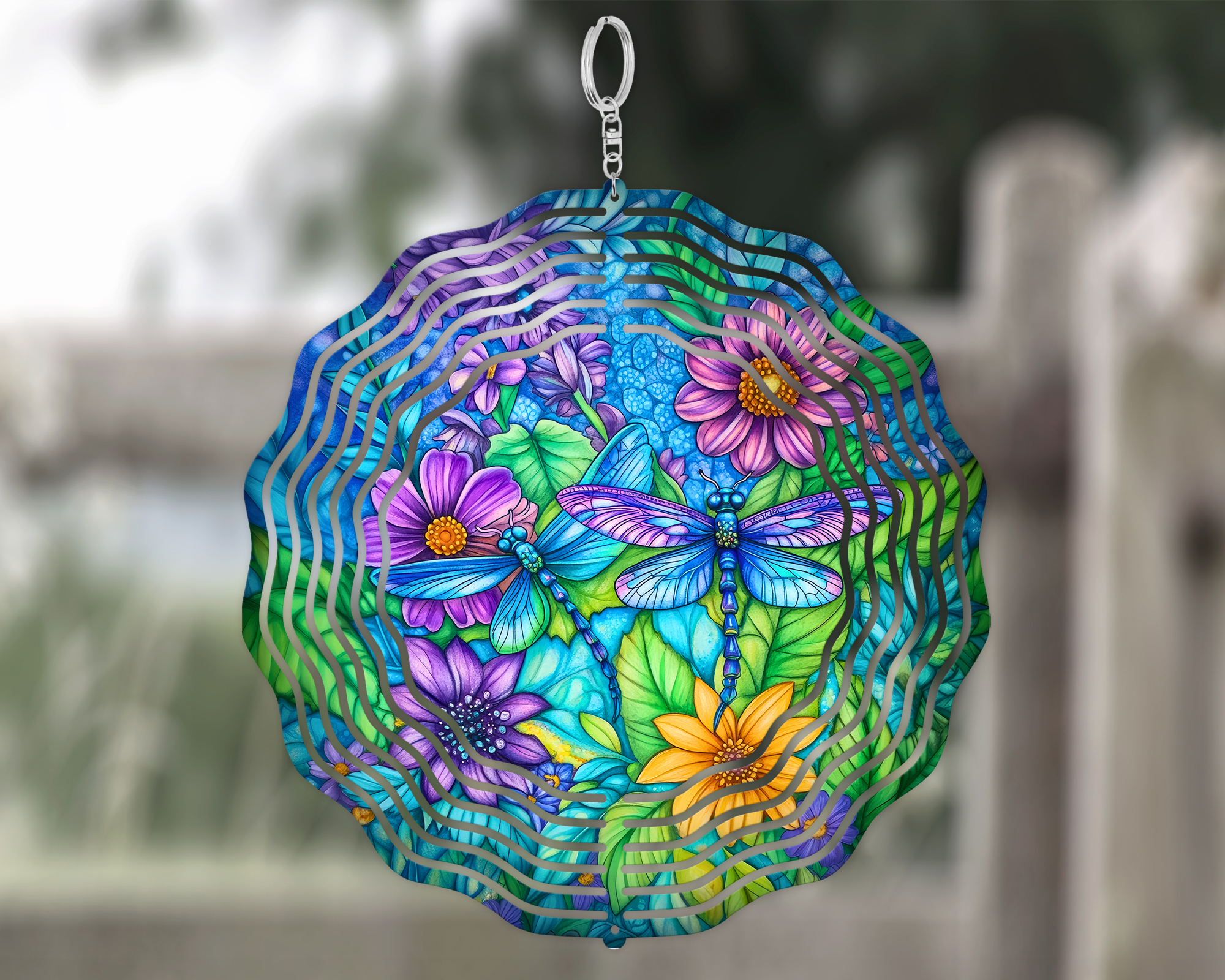 Dragonfly Wind Spinner