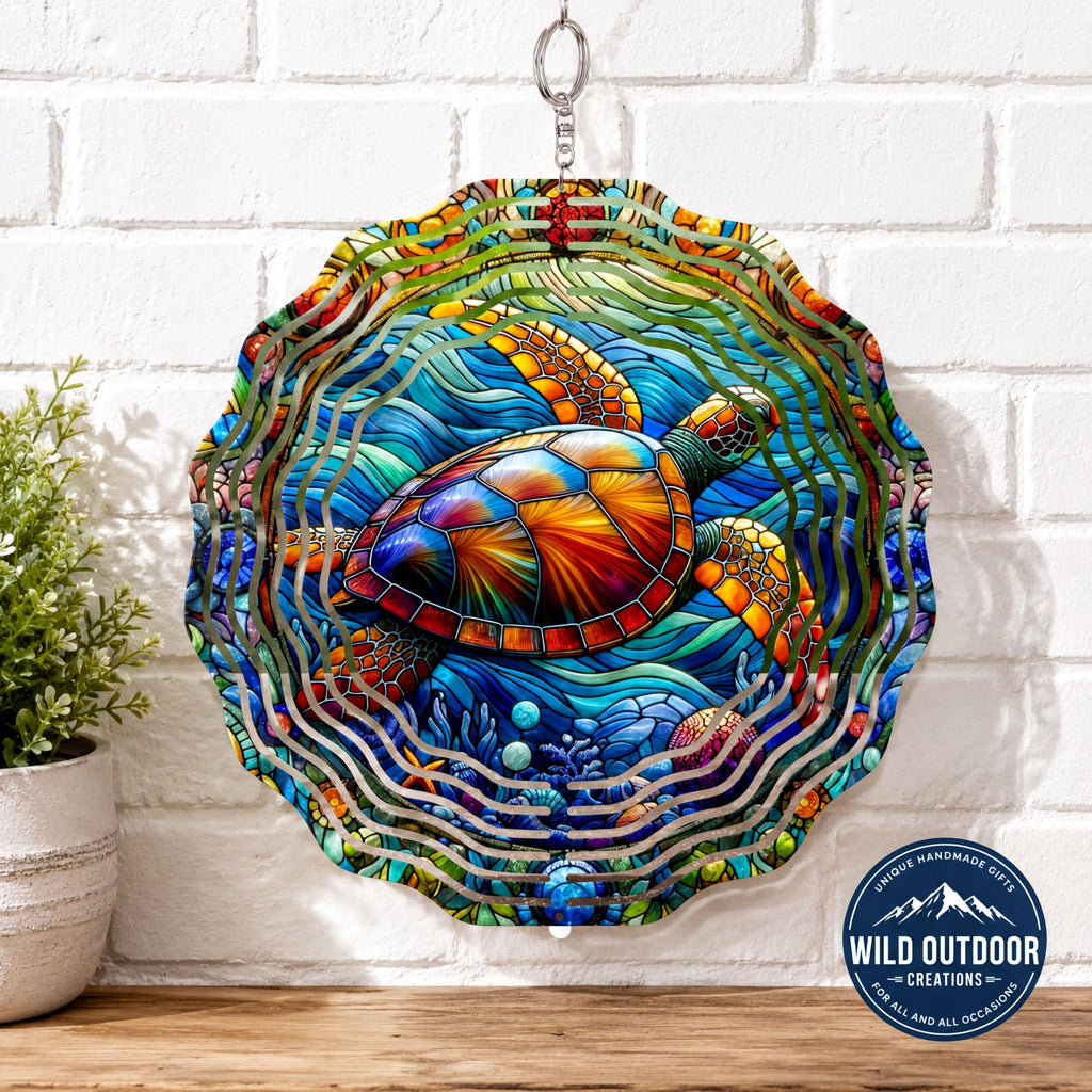 Sea Turtle Wind Spinner