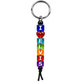 Elvis Keychain - I 'Heart' Elvis Block Dice