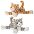 Waffles Grey Kitten Fabfuzz Plush