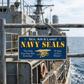Navy Seals 5" x 10" wood plaque