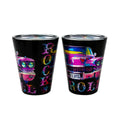 Elvis Shot Glass - Rock 'N' Roll Caddy Metallic