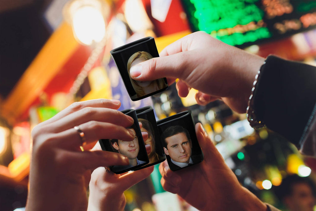 The Office Character Shot Glass Set of 4