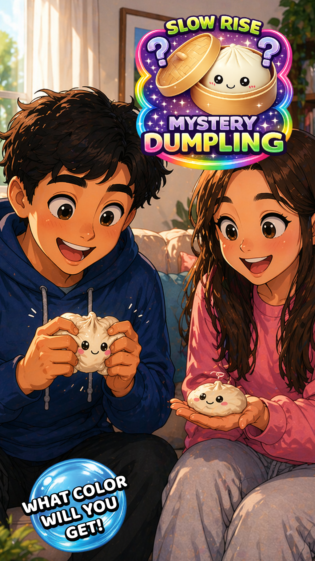 Fun Doh Mystery Slow-Rise Dumpling Squishy Toy