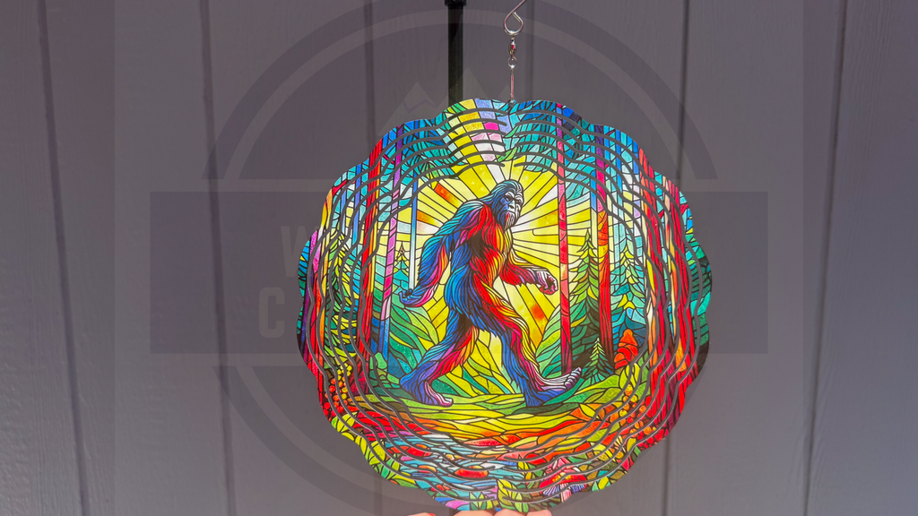 Sasquatch Wind Spinner