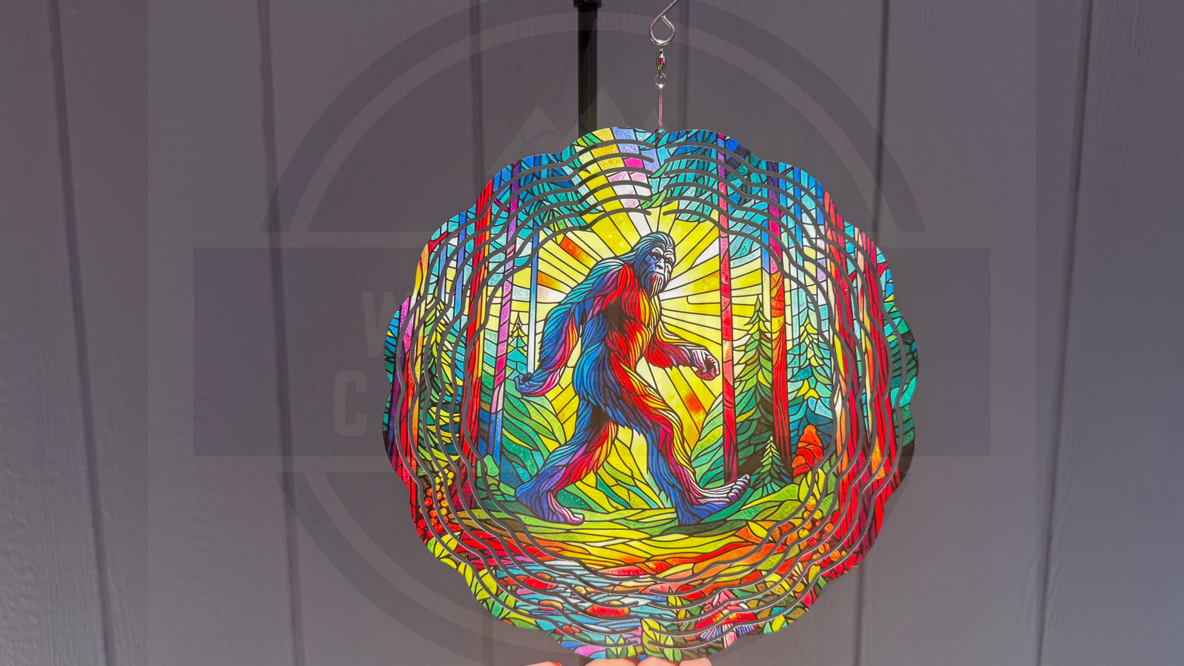Sasquatch Wind Spinner