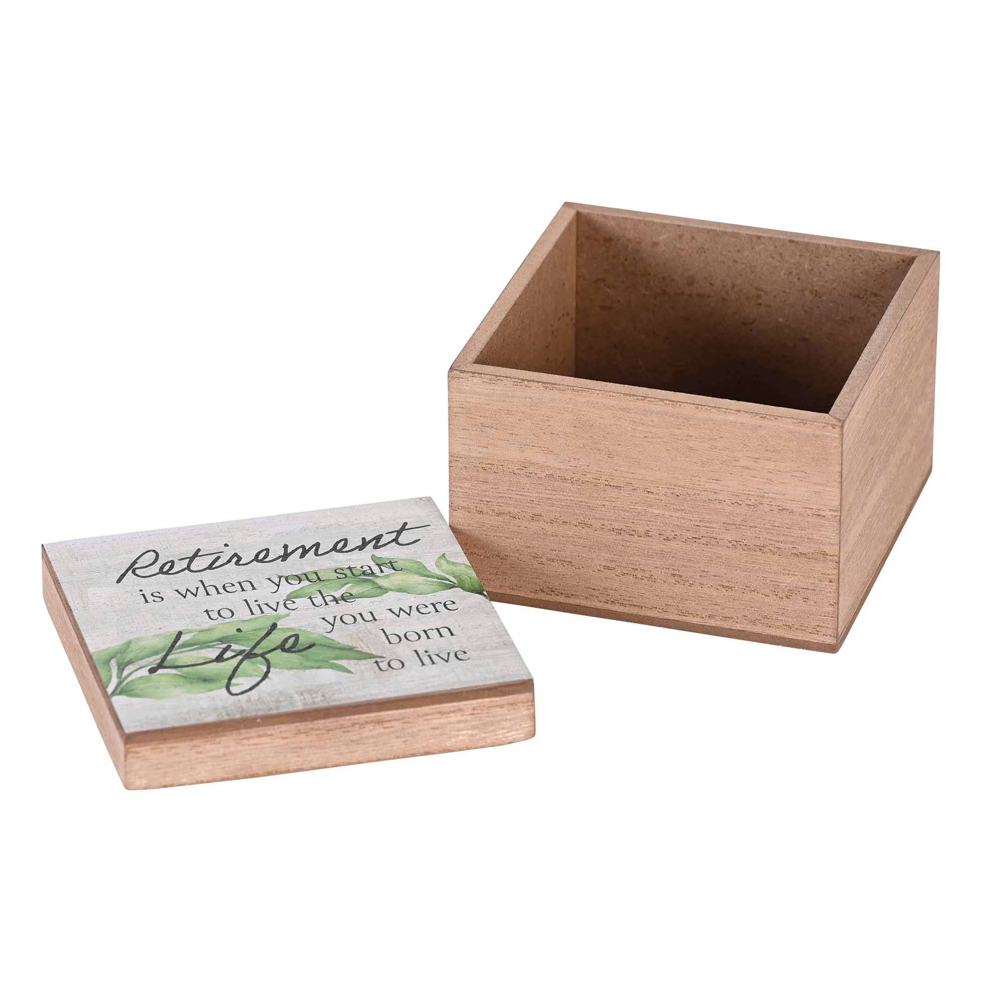 Retirement Keepsake Box