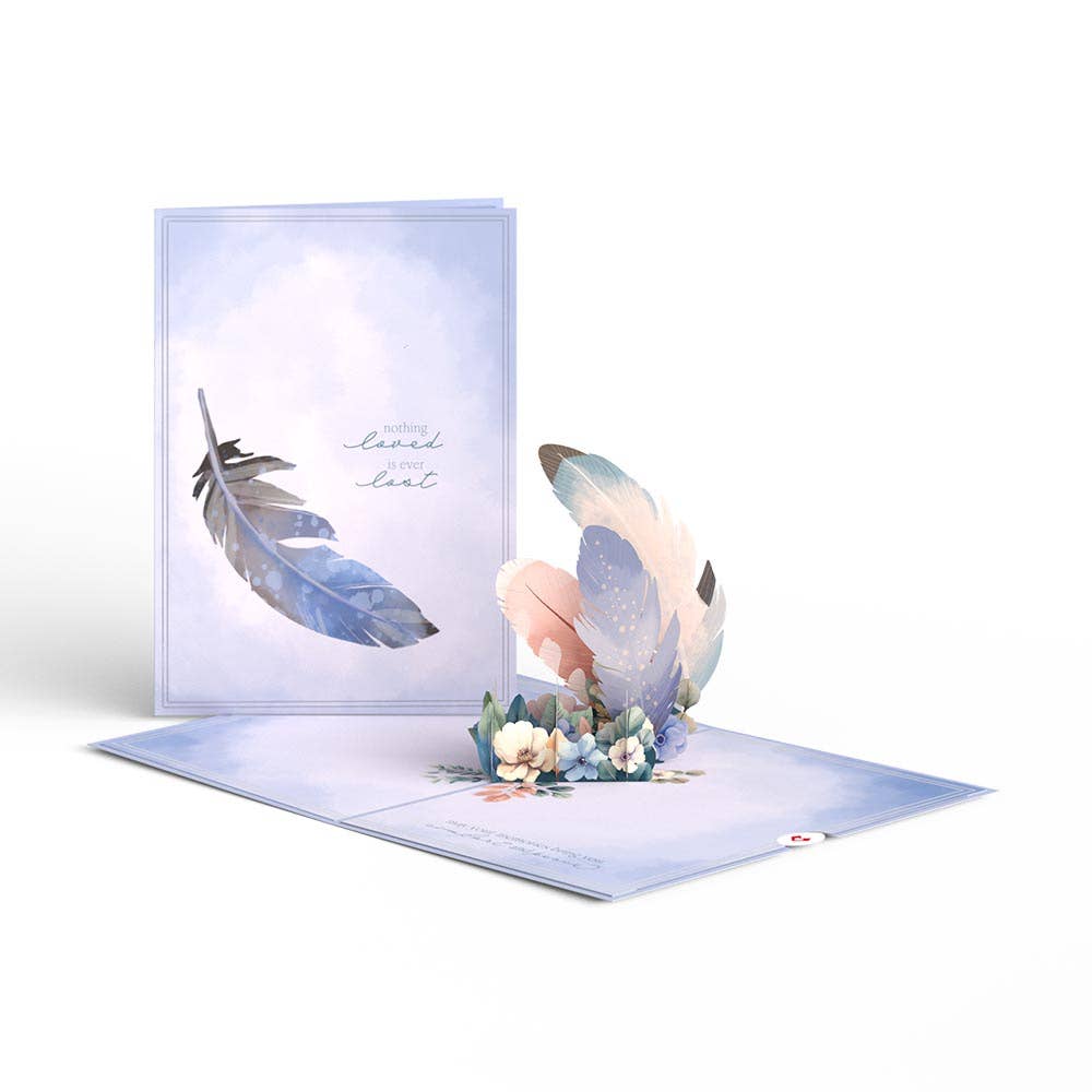 Nothing Loved Is Ever Lost Lovepop Sympathy Card