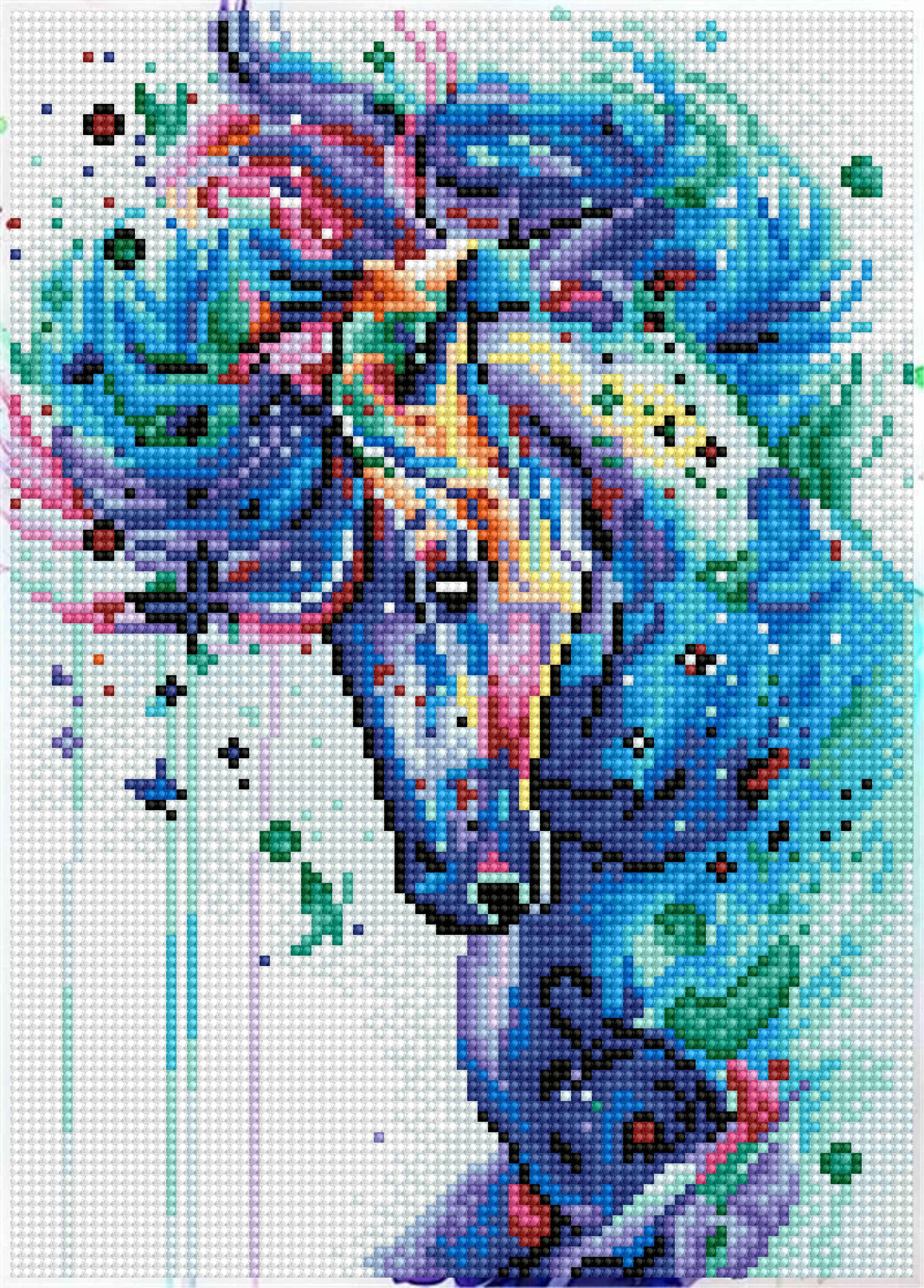 Mystical Stallion Diamond Dotz