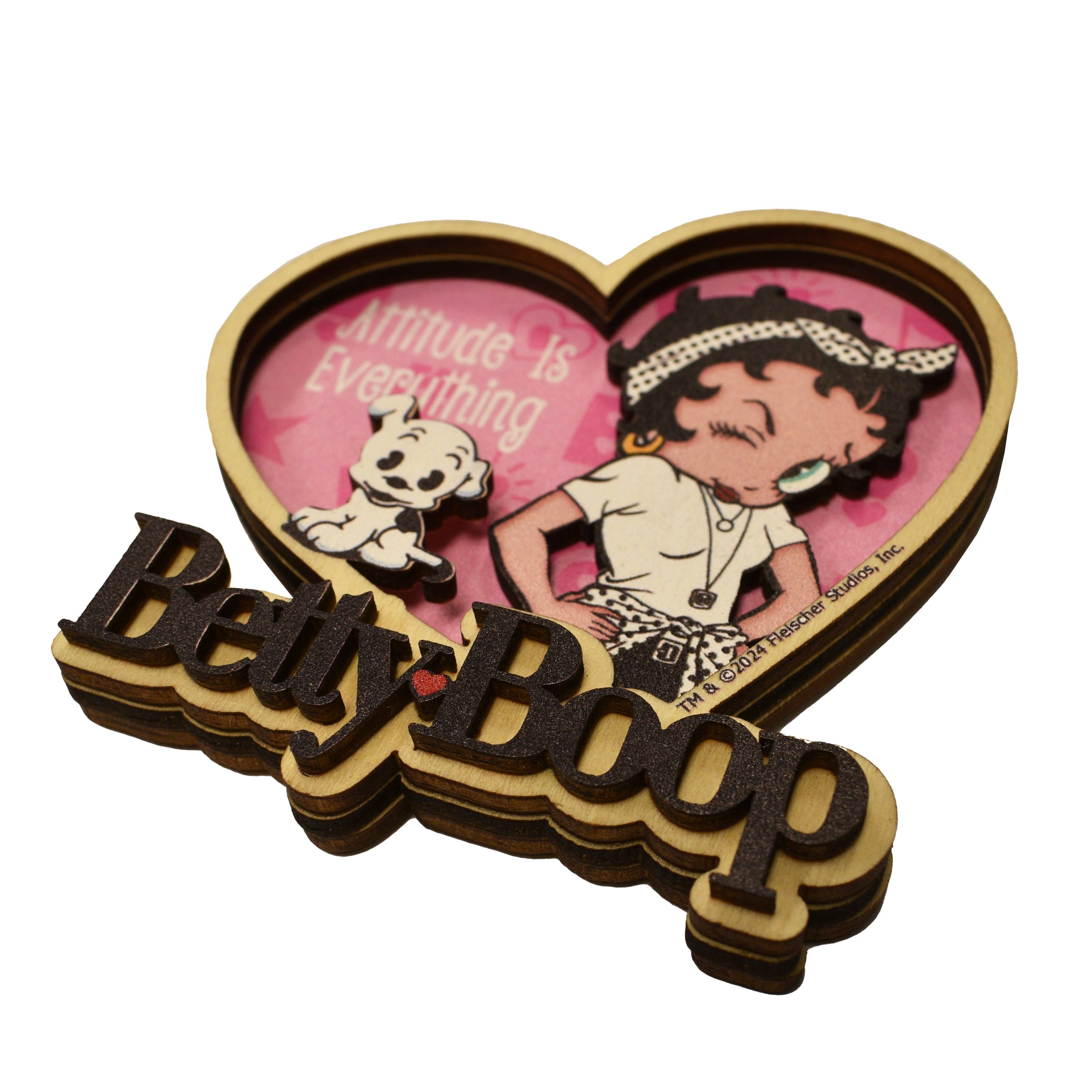 Betty Boop Magnet - Attitude Layered