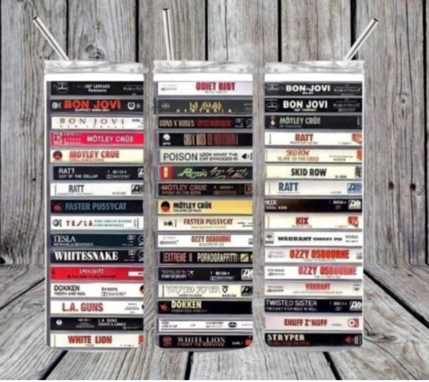 Cassette Tape Tumbler