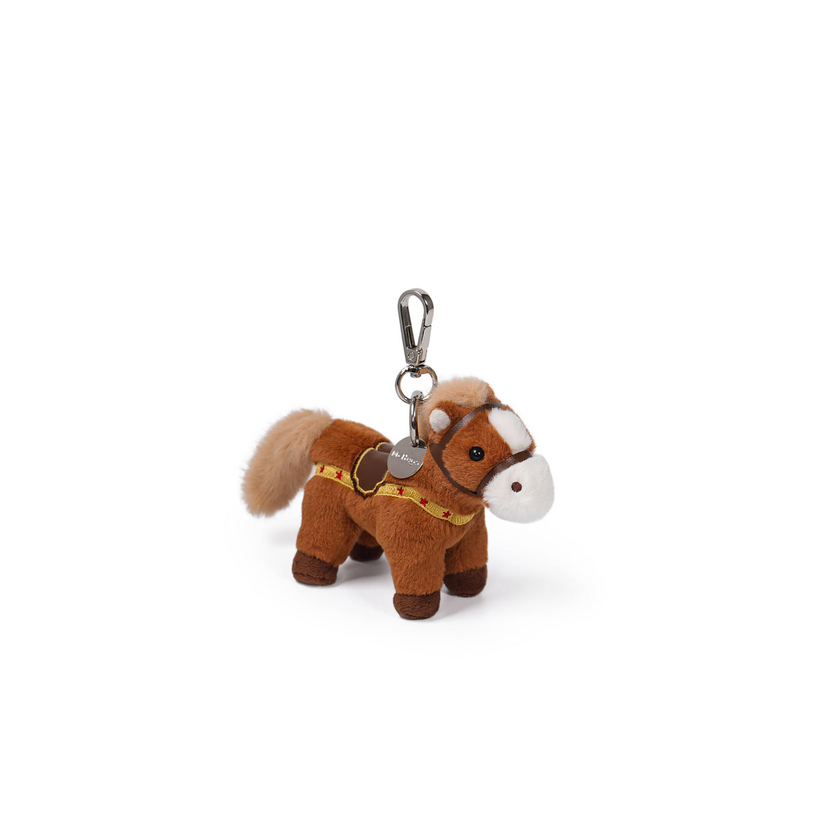 Cinnamon Brown Pony Plush Bag Charm