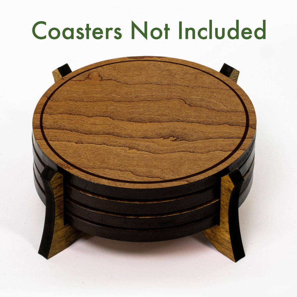 Maple Wood Coaster Holder