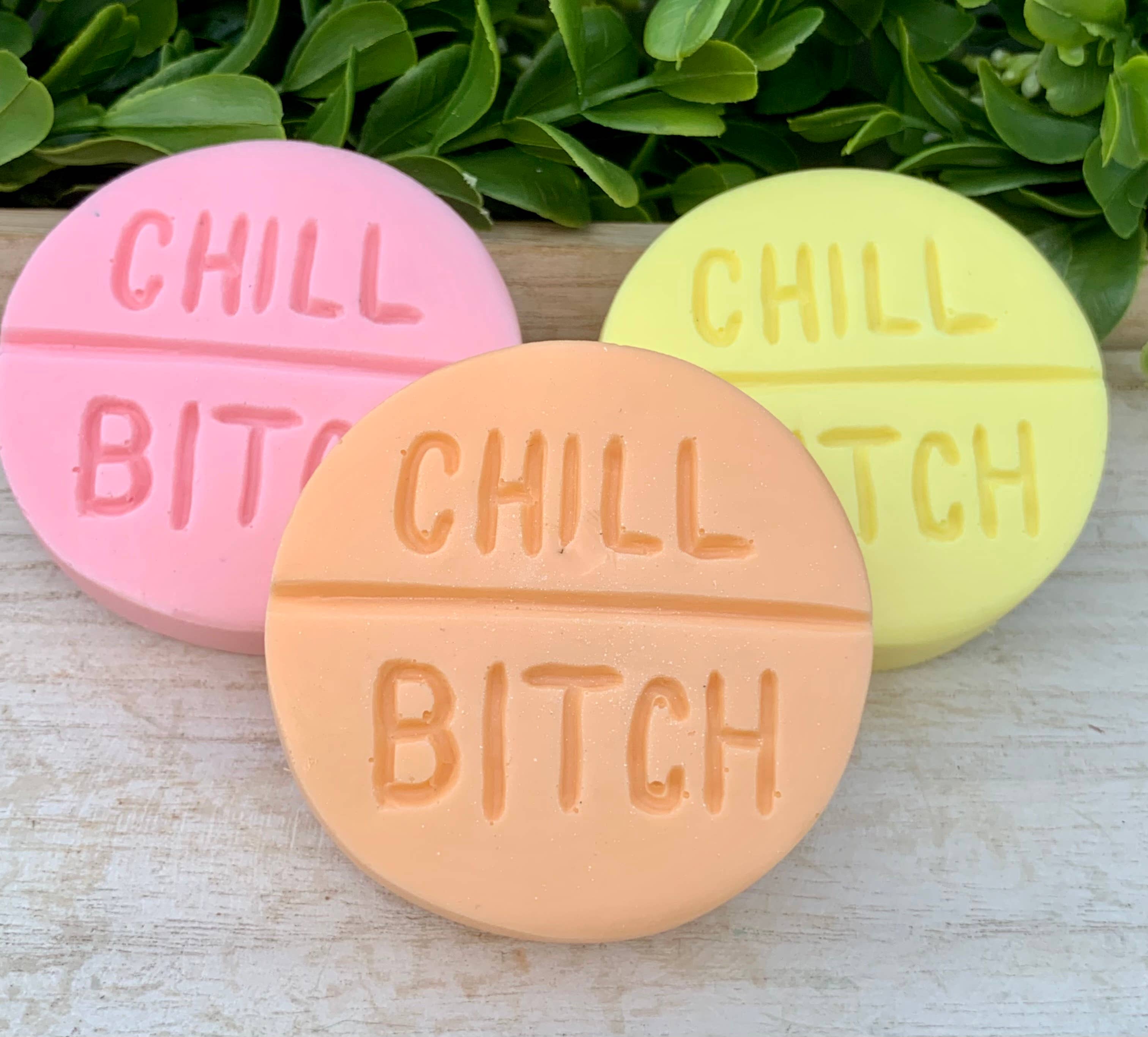 Chill B**ch Pink/Lemon Pill Soap