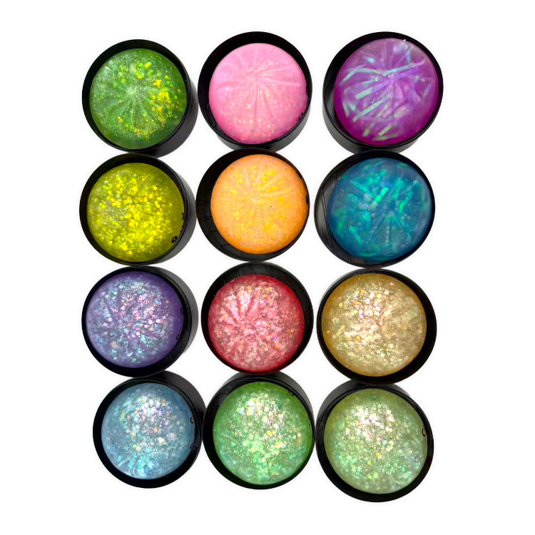 Fun Doh Glow In Dark Mystery Dumpling Squishy Black Basket