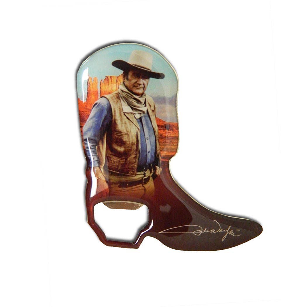 John Wayne Bottle Opener Magnet