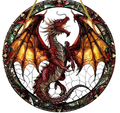 Dragon Acrylic Suncatcher