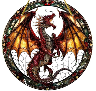 Dragon Acrylic Suncatcher