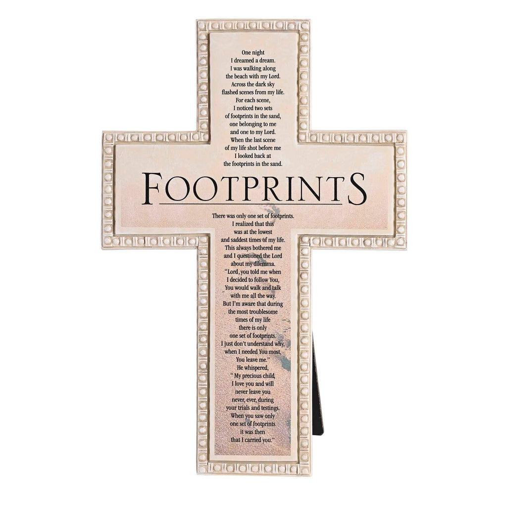 Footprints Cross