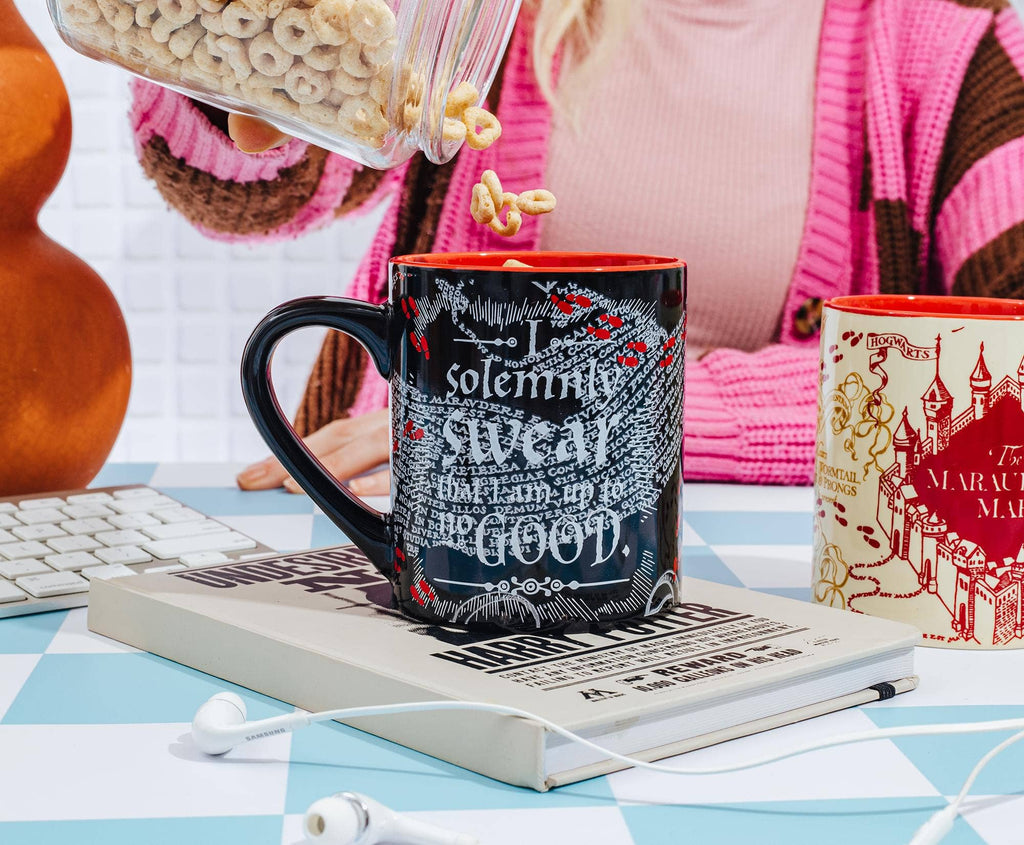 Harry Potter "Mischief Managed" 14oz Mug Set of 2