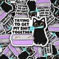 Trying To Get My Shit Together Decal