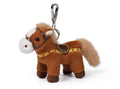 Cinnamon Brown Pony Plush Bag Charm