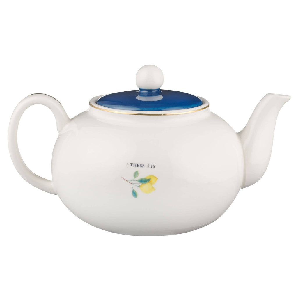 Rejoice Always 1 Thess. 5:16 Teapot