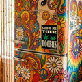 Show Me Your Doobies Wood Fridge Magnet