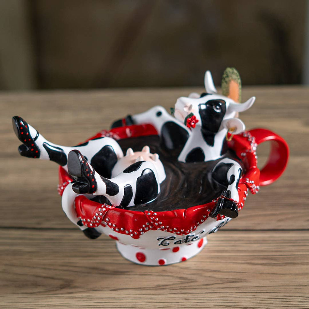 Cafe Ole Cowparade Figurine