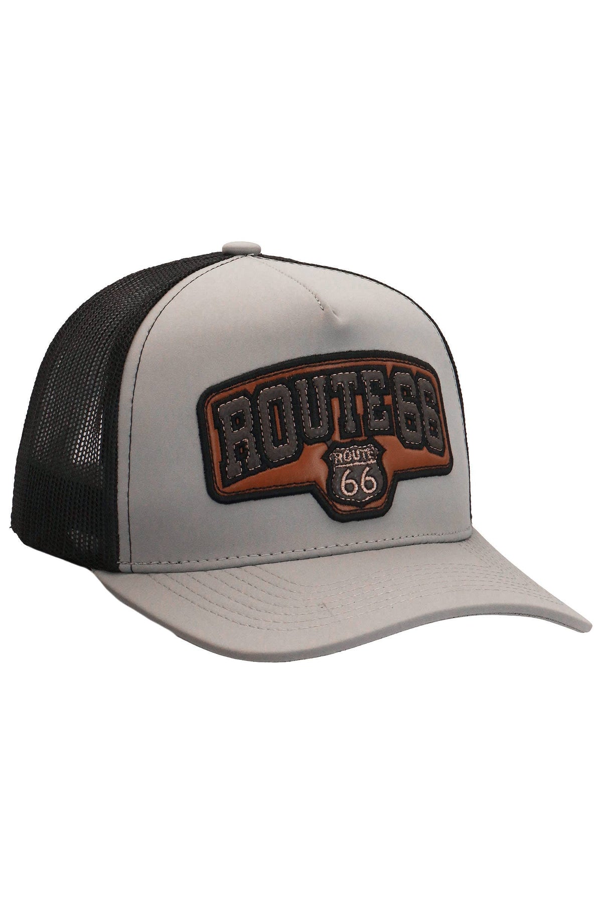 Route 66 Scuba Neoprene Trucker Hat: GRAY/BLACK / ONE SIZE