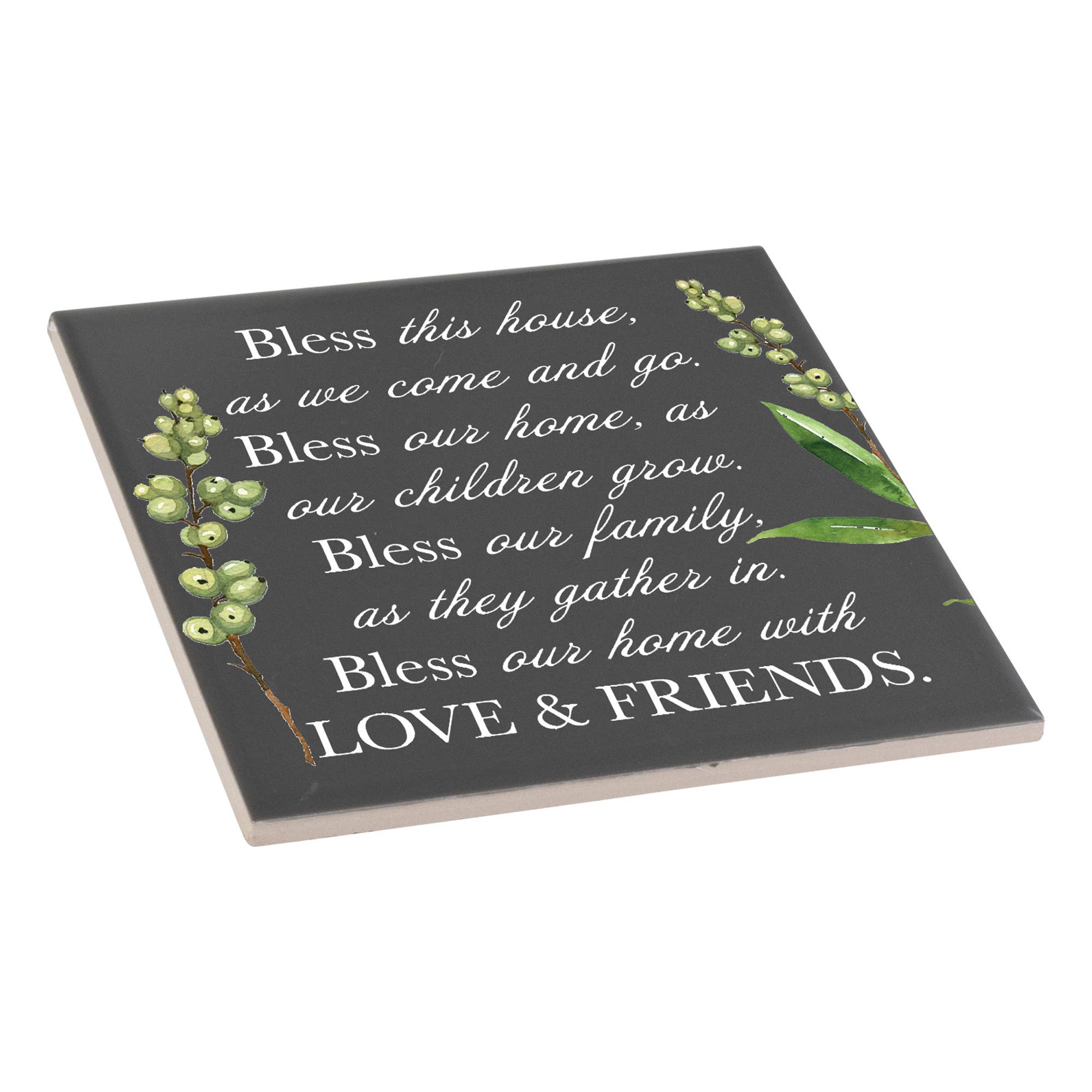 Bless This House Decorative Tile