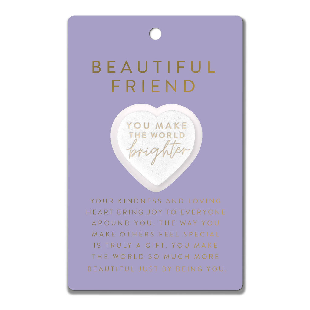 Beautiful Friend You Make The World Brighter Pocket Token