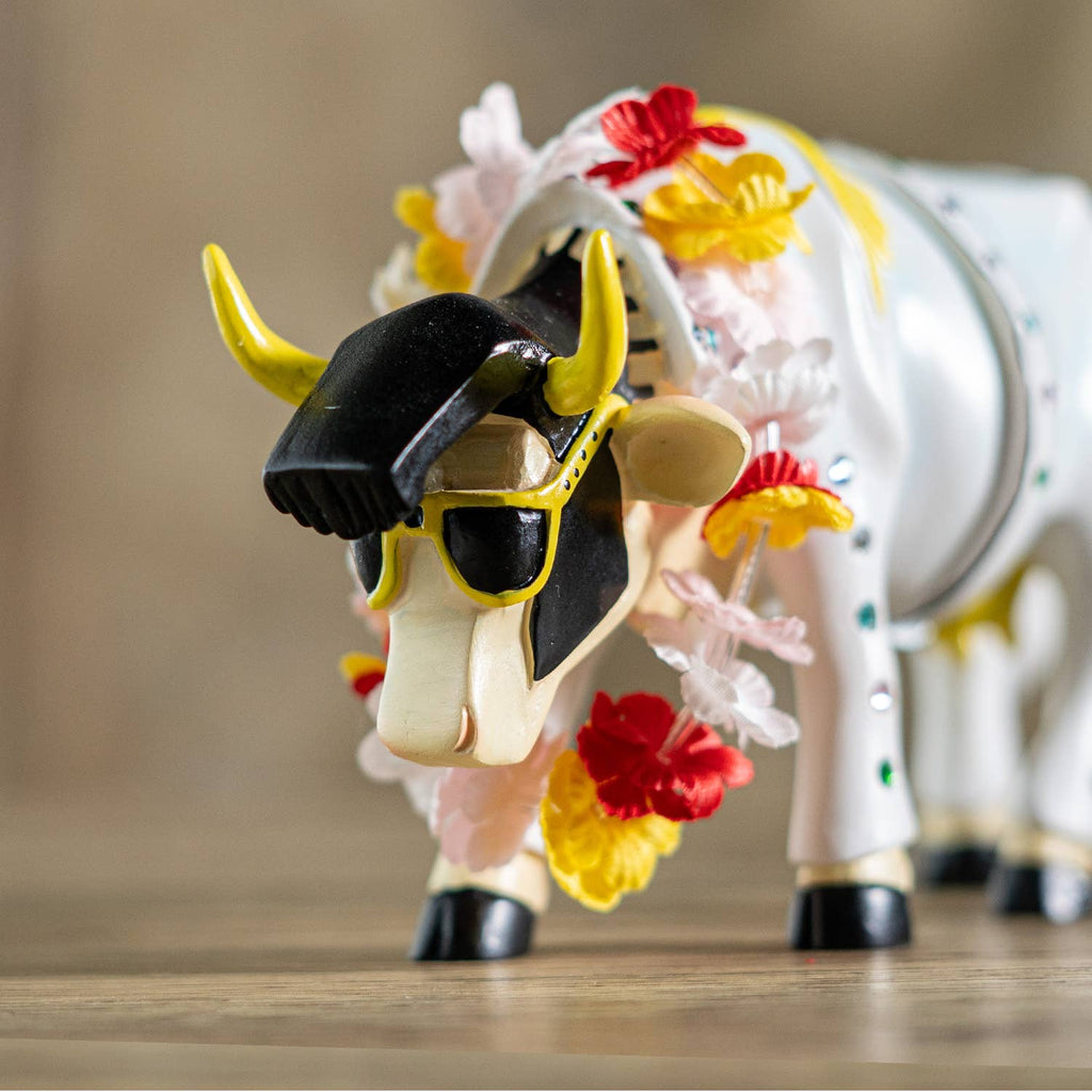 Rock-N-Roll Cow Cowparade Figurine