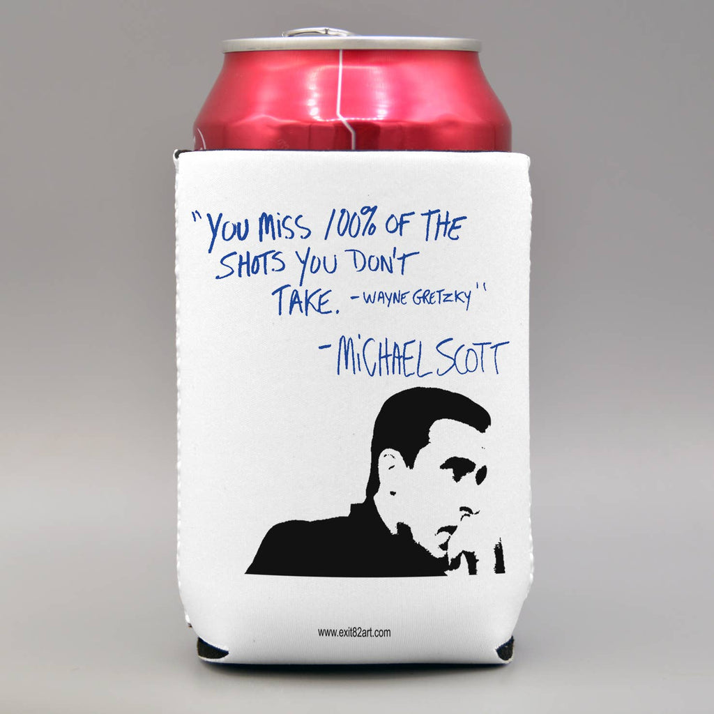 Michael Scott - Collapsible Drink Coozie