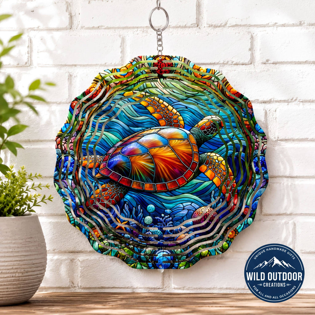 Sea Turtle Wind Spinner