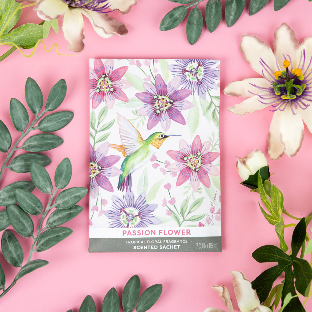 Passion Flower Sachet