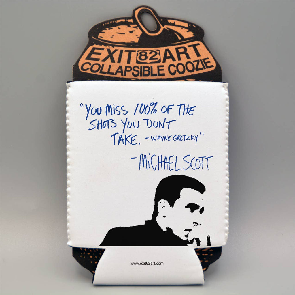 Michael Scott - Collapsible Drink Coozie