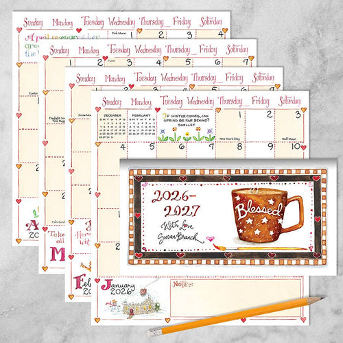 2026-2027 Susan Branch Small Monthly Pocket Planner