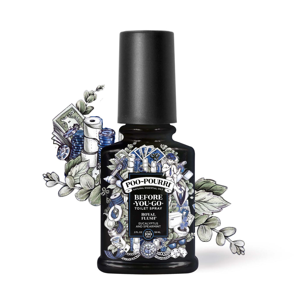 Royal Flush Toilet Spray 2oz: Eucalyptus + Spearmint