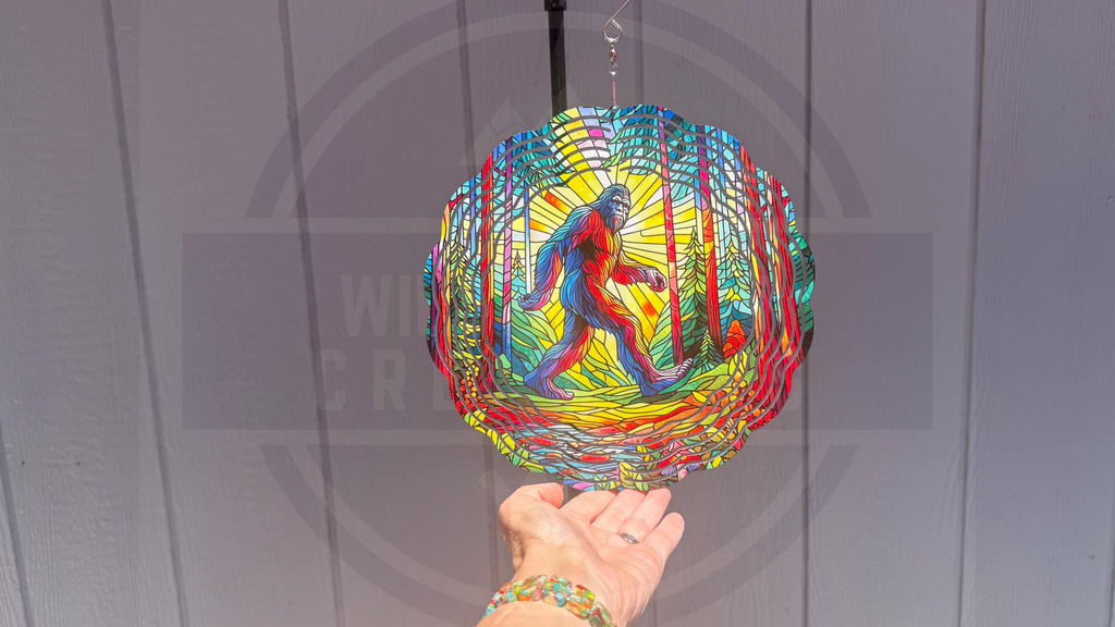 Sasquatch Wind Spinner