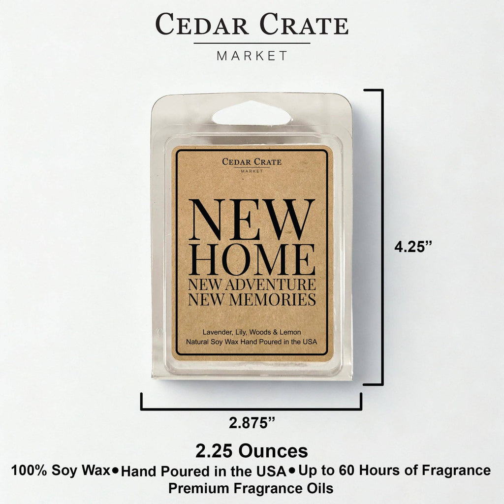 New Home New Adventures New Memories Wax Melt