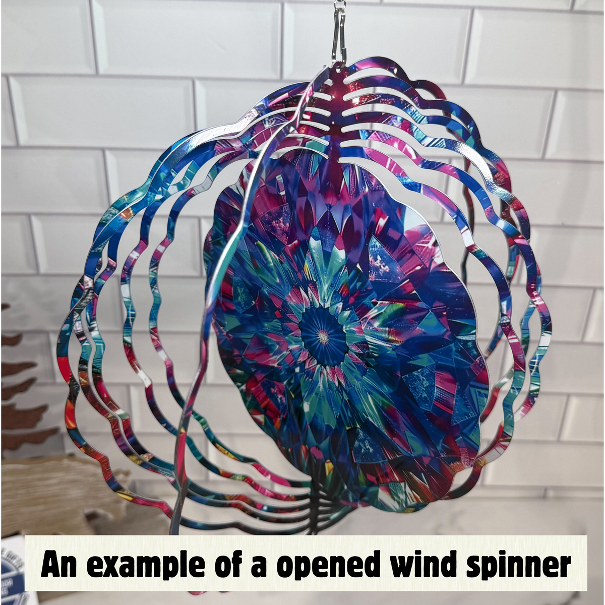 Morning Glory Wind Spinner